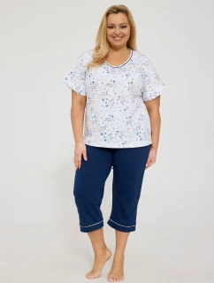 Cornette 876/346 Gianna pyžamo kr/r 3XL-5XL