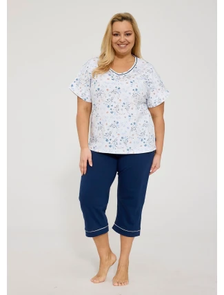 Cornette 876/346 Gianna pyžamo kr/r 3XL-5XL