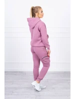 Izolačná sada s ozdobným vreckom tmavo ružová