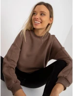 Mikina RV BL 8261.51 hnedá