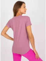 Tričko RV TS 7666.19 tmavo ružová