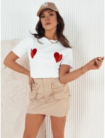 Dámske tričko PALIS white FashionStreet RY2432