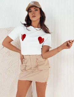 Dámske tričko PALIS white FashionStreet RY2432