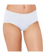 Dámske nohavice Sloggi 24/7 Cotton Lace Midi biele Dámske nohavice Sloggi 24/7 Cotton Lace Midi biele