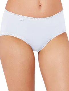 Dámske nohavice Sloggi 24/7 Cotton Lace Midi biele