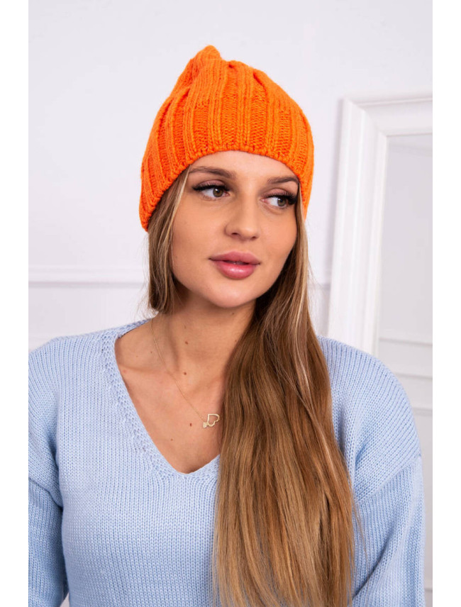 Fleecová čiapka Ida K320 oranžová