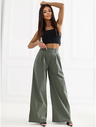 IT SP FL9006.92 khaki nohavice IT SP FL9006.92 khaki nohavice