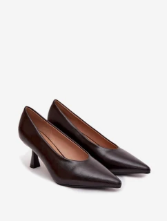 Lodičky na podpätku model 217852 Krok v štýle