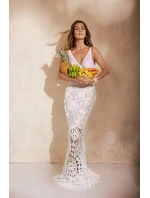 Mäkká podprsenka Kinga SC-1215 Lou Light White