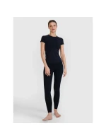 Dámske rýchloschnúce tričko na jogu a pilates 4F 4FWSS25TFTSF1270-20S