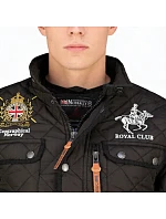 Pánska bunda WY4492H/GN čierna - Geografické Nórsko