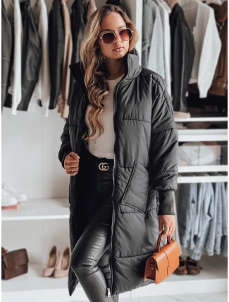 Dámska nadrozmerná bunda NADIA black FashionStreet TY2436z Dámska nadrozmerná bunda NADIA black FashionStreet TY2436z