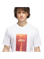 Pánske tričko adidas Waterfall Graphic, biele, KH0398 Pánske tričko adidas Waterfall Graphic, biele, KH0398
