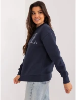 Mikina D10606BA02565C tmavomodrá