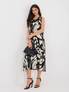 Šaty D60105M30471A čierne