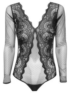 Dámske čipkované body 60552 - Selmark