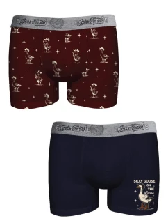 Pánske boxerky John Frank JF2BEF42 2PACK