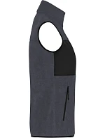 Daiber JN 1309 Dámska fleecová vesta 02.1309 carbon/black Daiber JN 1309 Dámska fleecová vesta 02.1309 carbon/black