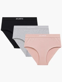 Atlantic 3CLP-009 3-pack farba:čierna/ružová/šedá vložka