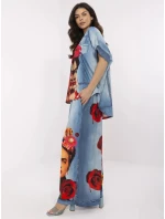 Nohavice DHJ SP 19183 5.78 modrá