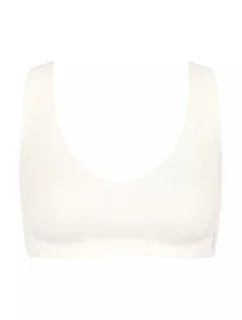 Dámska podprsenka ZERO Feel 2.0 Bralette - WHITE - biela 00GZ - SLOGGI