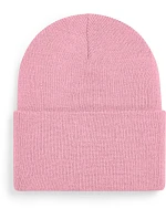 Beechfield B 40R Pletená čiapka „Original“ s dlhým lemom 53.040R dusky pink