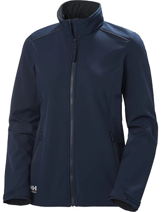 Helly Hansen Manchester 74241 Dámska 2-vrstvová softshellová bunda „Manchester“ 59.4241 tmavomodrá
