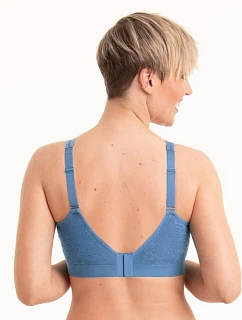 Essential Čipkovaná pooperačná braletka s penovou výstužou 4700X blue heaven - Anita Care