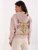 Blúzka D10600BI02420T tmavoružová