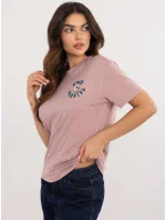 Blúzka D12022AC02645F tmavoružová