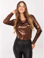 Blúzka DHJ BZ 15268.30 hnedá