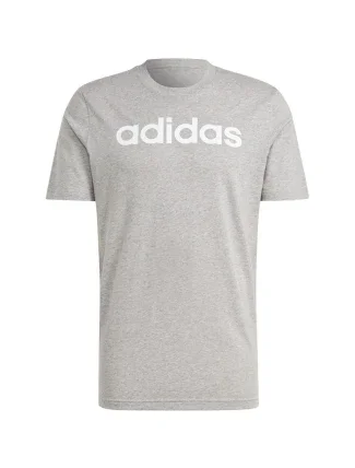 Adidas Essentials Single Jersey Lineárne vyšívané logo Tee M IC9277 Muži