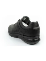 Grisport pánske športové topánky Nero avon kožené čierne pohodlné ľahké