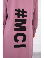 Tmavo ružová bunda s potlačou Tmavo ružová bunda s potlačou