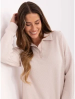 Blúzka LK BZ 510126.00 svetlo béžová