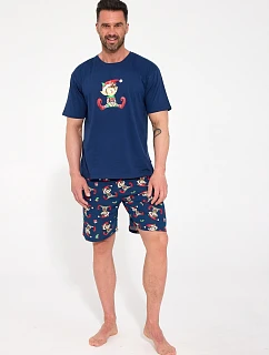 Pyžamo Cornette 326/324 Elf kr/r Christmas 3XL–5XL
