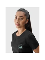 Dámske tričko s potlačou 4F 4FRSS24TTSHF2547-20S