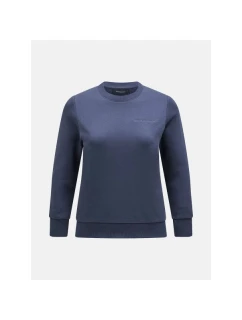 Mikina Peak Performance W Original Small Logo Crew blue