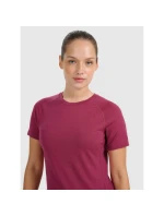 Dámske trekingové tričko z merino vlny 4F 4FWAW25TFTSF1527-53S