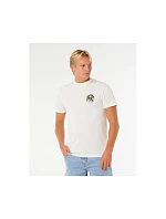 Pánske tričko RIP CURL Wettie Passage Icon Tee, biele Pánske tričko RIP CURL Wettie Passage Icon Tee, biele