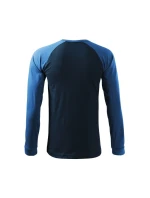 Malfini pánske tričko Street LS M MLI-13002 navy blue - Malfini