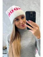 Dámska čiapka London K385 biela