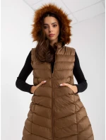 Dámska vesta RV KZ 008.00P hnedá Dámska vesta RV KZ 008.00P hnedá