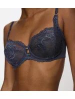Dámska podprsenka Wild Peony Florale Bra W - GRAY - sivá 00DK - TRIUMPH