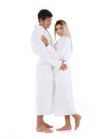 Unisex župan do sauny biely - Vestis Unisex župan do sauny biely - Vestis