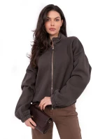 WT BL mikina A1460.19P tmavohnedá