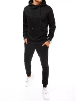 FashionStreet čierna pánska tepláková súprava AX0671