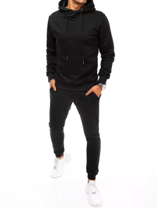 FashionStreet čierna pánska tepláková súprava AX0671