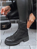 Dámske čižmy BASTEL black FashionStreet ZY0421
