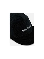 Čiapka PEAK PERFORMANCE Cord Cap, čierna Čiapka PEAK PERFORMANCE Cord Cap, čierna
